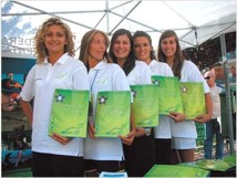 ragazze del pentathlon
