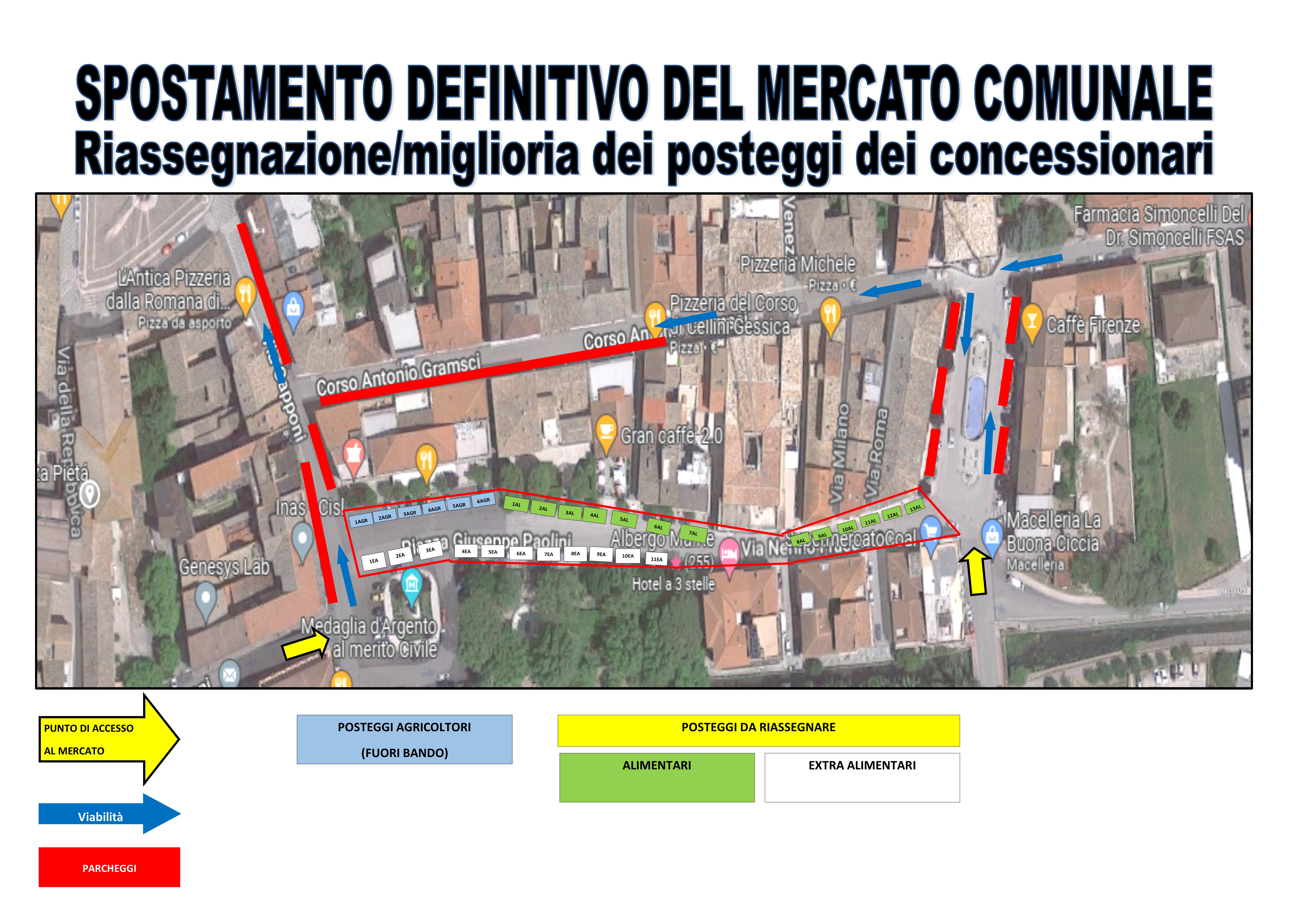 CARTOGRAFIA POSTEGGI MERCATO